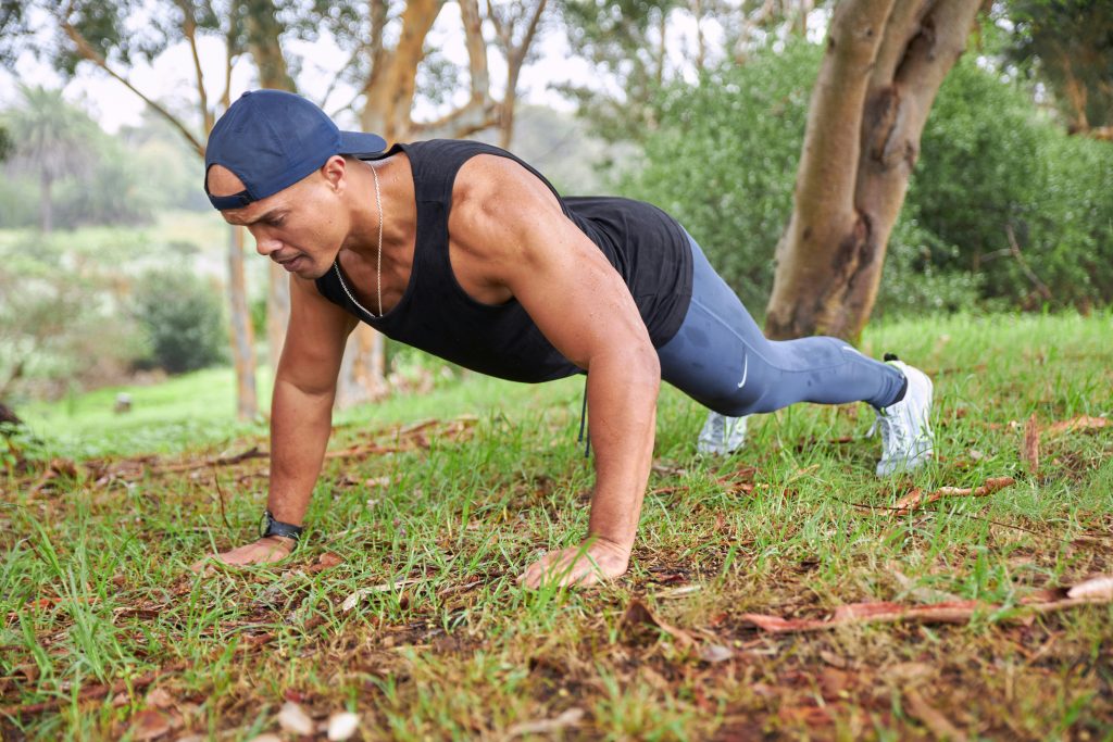 morning routine push ups